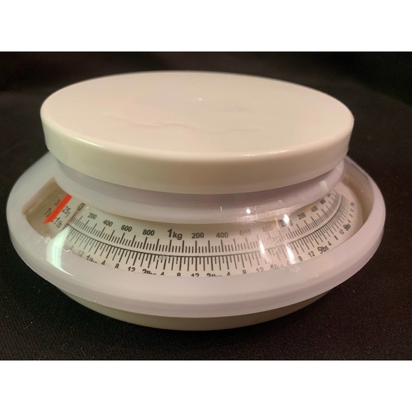 Mainstays Kitchen Scale Weighs up to 7 lbs Open Box - Picture 3 of 7